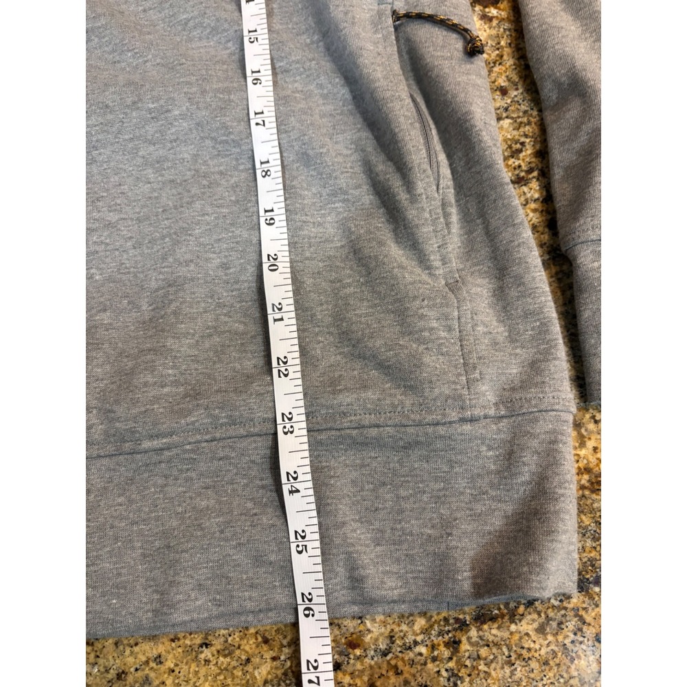 Fjallraven High Coast Hoodie Mens Medium Grey‎ 82258 Cotton Blend Pullover - Picture 5 of 8